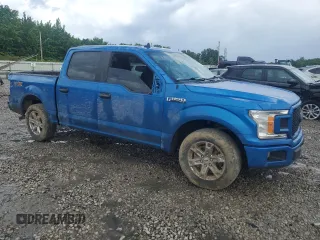 2020 Ford F-150 XL with VIN 1FTEW1CP4LKE86548, listed as a Copart auction lot 56397355 with 99,229 mi miles and Salvage title. Bid and sale history available at DreamBid. Image 4.