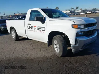 2020 Chevrolet Silverado 1500 Work Truck with VIN 3GCNWAEFXLG266603, listed as a IAAI auction lot 40771640 with 95,746 mi miles. Bid and sale history available at carsss.com. Image 1.