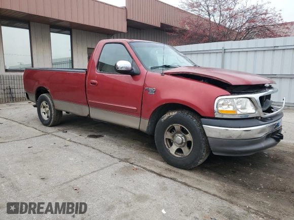 2002 Ford F-150 XL with VIN 1FTRF17W72KA58135, listed as a Copart auction lot 85651364 with 290,703 mi miles and Clean Title. Bid and sale history available at carsss.com. Image 4.