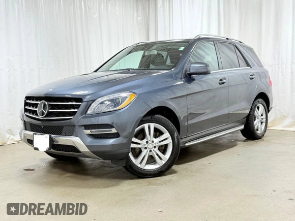 2014 Mercedes-Benz M 350 with VIN 4JGDA2EB3EA379688, listed as a Copart auction lot 55639635 with 57,549 mi miles and Clean Title. Bid and sale history available at DreamBid. Image 2.