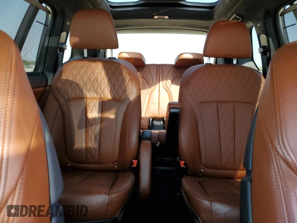 2021 BMW X7 xDrive40i with VIN 5UXCW2C03M9G67683, listed as a Copart auction lot 50649965 with 31,689 mi miles and Salvage Title. Bid and sale history available at carsss.com. Image 10.