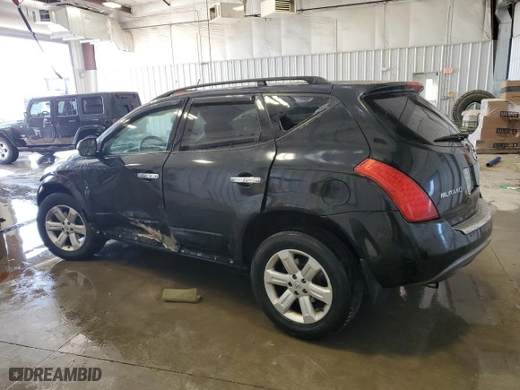 2006 Nissan Murano SL with VIN JN8AZ08W56W504539, listed as a Copart auction lot 52198445 with 183,628 mi miles and Non Repairable. Bid and sale history available at carsss.com. Image 2.