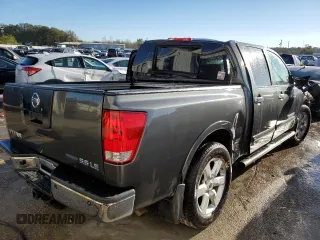 2008 Nissan Titan SE with VIN 1N6BA07D88N346095, listed as a Copart auction lot 81710484 with 90,568 mi miles and Salvage Title. Bid and sale history available at carsss.com. Image 3.