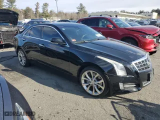 2014 Cadillac ATS Performance with VIN 1G6AC5SX8E0171561, listed as a Copart auction lot 88397095 with 141,724 mi miles and Salvage Title. Bid and sale history available at carsss.com. Image 4.