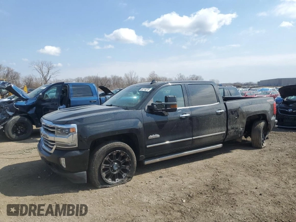 2016 Chevrolet Silverado 1500 High Country with VIN 3GCUKTEC5GG208414, listed as a Copart auction lot 50716275 with 88,319 mi miles and Salvage Title. Bid and sale history available at DreamBid. Image 1.