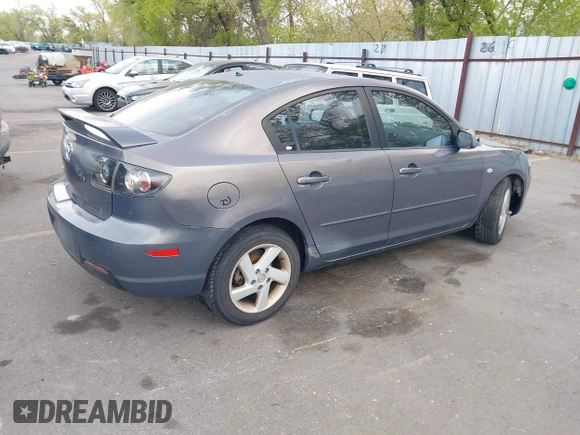 2008 Mazda 3 i Sport with VIN JM1BK32F181777766, listed as a IAAI auction lot 42075908 with Not Provided miles and . Bid and sale history available at DreamBid. Image 4.