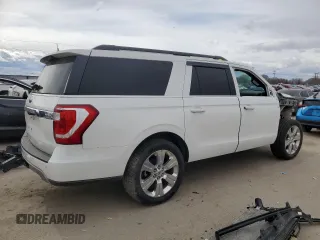 2020 Ford Expedition Max XLT with VIN 1FMJK1JT4LEA46446, listed as a Copart auction lot 46947865 with 80,147 mi miles and Salvage title. Bid and sale history available at DreamBid. Image 3.