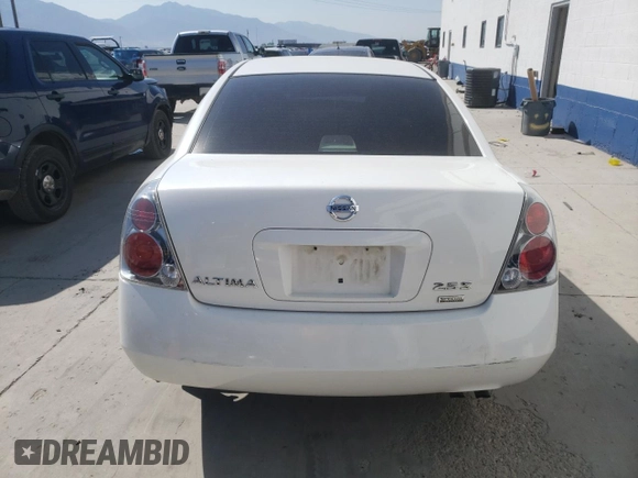 2006 Nissan Altima 2.5 with VIN 1N4AL11DX6N403701, listed as a Copart auction lot 62896934 with 161,312 mi miles and Salvage Title. Bid and sale history available at carsss.com. Image 6.