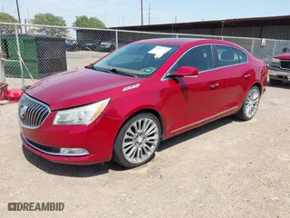 2014 Buick LaCrosse Leather with VIN 1G4GB5G3XEF213995, listed as a IAAI auction lot 41887715 with 106,577 mi miles. Bid and sale history available at carsss.com. Image 17.