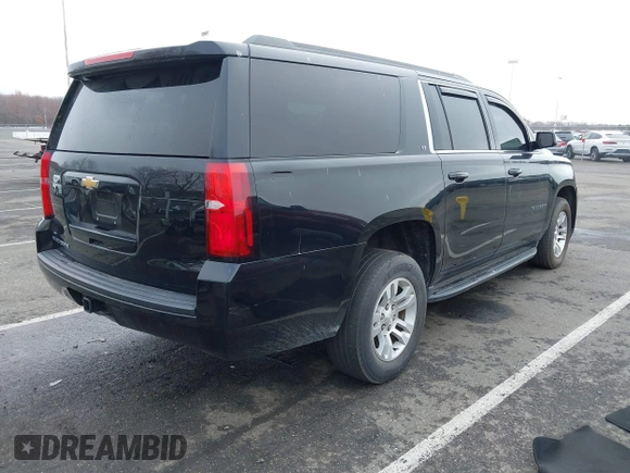 2019 Chevrolet Suburban LT with VIN 1GNSKHKCXKR345468, listed as a IAAI auction lot 41825030 with 155,783 mi miles and . Bid and sale history available at DreamBid. Image 4.