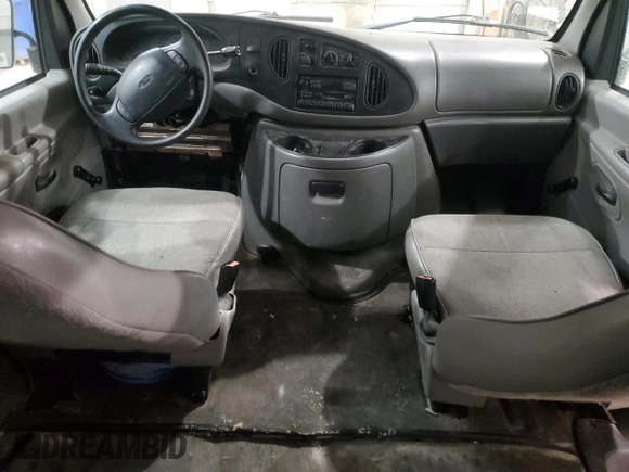 1999 Ford Econoline Passenger XL with VIN 1FBSS31L6XHA03014, listed as a Copart auction lot 88912295 with 107,472 mi miles and Salvage title. Bid and sale history available at DreamBid. Image 8.
