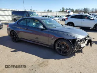 2015 BMW M4 with VIN WBS3U9C51FJ968519, listed as a Copart auction lot 45934224 with 38,599 mi miles. Bid and sale history available at carsss.com. Image 4.