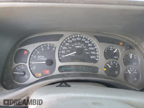 2003 GMC Yukon Denali z VIN 1GKEK63U13J255146, wystawiony jako Copart lot #53694665 z przebiegiem 256 523 mil mil oraz Szkody całkowita. Historia ofert i sprzedaży dostępna na DreamBid. Obrazek 9.