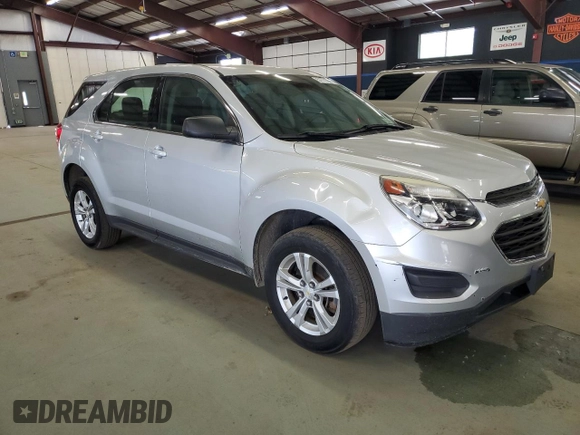 2017 Chevrolet Equinox LS z VIN 2GNALBEK2H1614931, wystawiony jako Copart lot #57771885 z przebiegiem 126 547 mil mil oraz Czysty tytuł • Clean title. Historia ofert i sprzedaży dostępna na DreamBid. Obrazek 4.