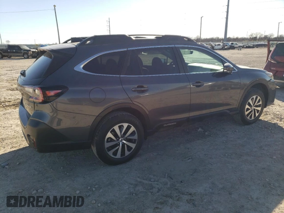 2021 Subaru Outback Premium with VIN 4S4BTADC8M3170813, listed as a Copart auction lot 47970655 with 21,447 mi miles and Salvage Title. Bid and sale history available at DreamBid. Image 3.