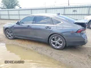 2024 Honda Accord EX с VIN 1HGCY1F36RA079454, выставлен на аукционе Copart как лот 55356185 с пробегом 15 640 миль миль и Списание • Salvage title. История ставок и продаж доступна на DreamBid. Изображение 2.