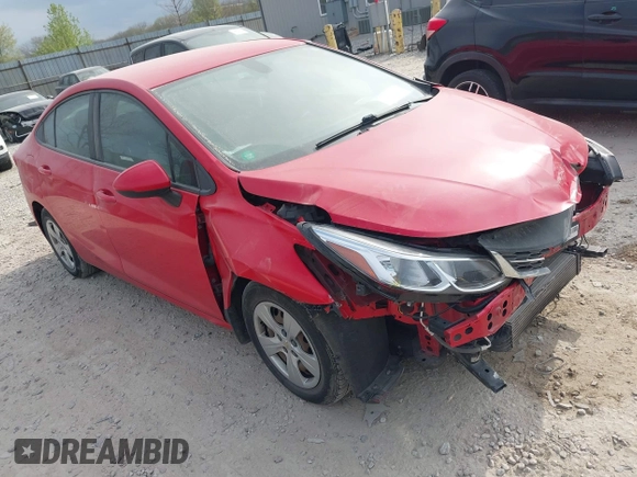2018 Chevrolet Cruze LS with VIN 1G1BC5SM1J7106018, listed as a IAAI auction lot 42048367 with 107,622 mi miles and . Bid and sale history available at DreamBid. Image 1.