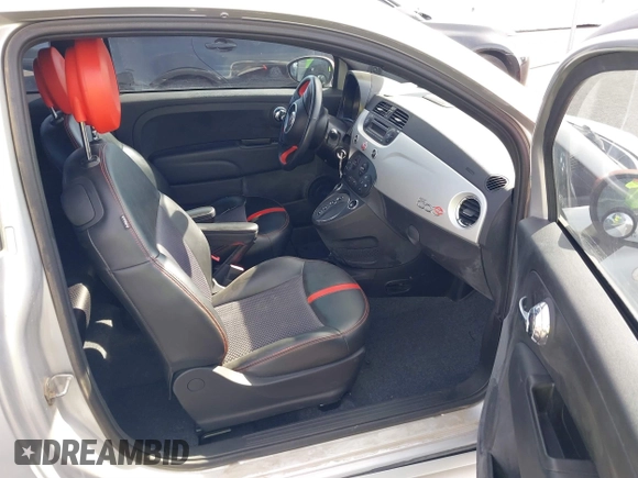 2014 FIAT 500e with VIN 3C3CFFGE7ET172881, listed as a IAAI auction lot 41610593 with 70,768 mi miles. Bid and sale history available at carsss.com. Image 5.