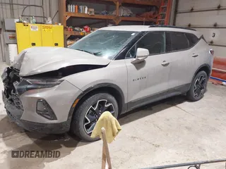 2021 Chevrolet Blazer RS z VIN 3GNKBKRS4MS511445, wystawiony jako IAAI lot #41376452 z przebiegiem 34 843 mil mil oraz . Historia ofert i sprzedaży dostępna na DreamBid. Obrazek 2.
