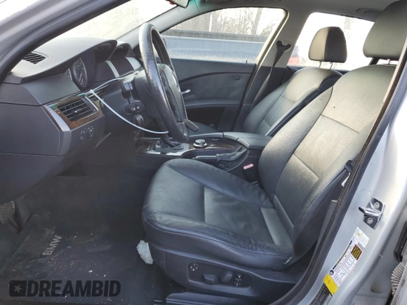 2007 BMW 5 Series 525xi with VIN WBANF33587CS40285, listed as a Copart auction lot 86174804 with 174,769 mi miles and Clean title. Bid and sale history available at DreamBid. Image 7.