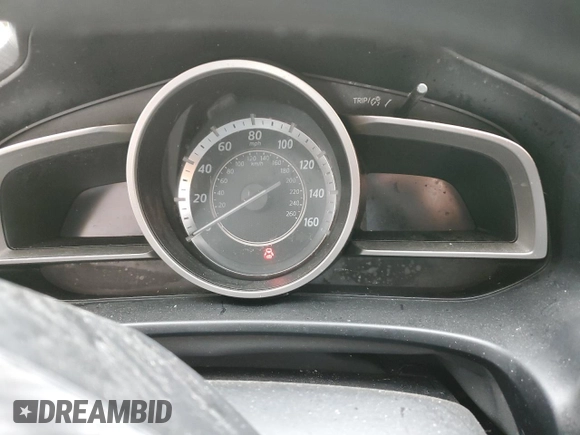 2016 Mazda 3 i Sport with VIN JM1BM1J7XG1329257, listed as a Copart auction lot 77995214 with Not Provided miles and Salvage Title. Bid and sale history available at DreamBid. Image 9.