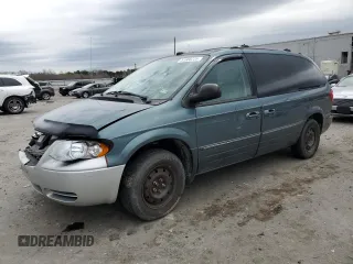 2005 Chrysler Town & Country Limited with VIN 2C8GP64LX5R508103, listed as a Copart auction lot 51666225 with 275,259 mi miles and Salvage Title. Bid and sale history available at carsss.com. Image 1.