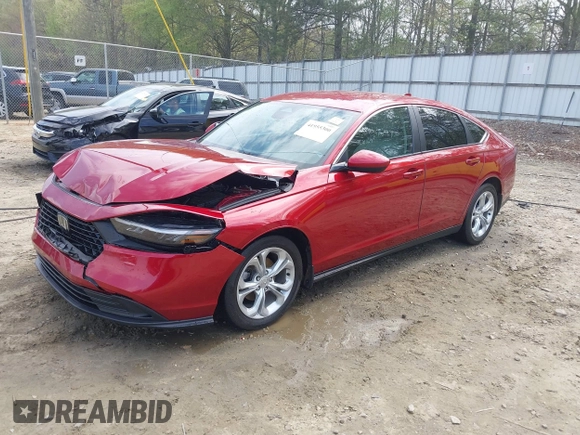 2023 Honda Accord LX with VIN 1HGCY1F20PA042694, listed as a IAAI auction lot 41955300 with 31,196 mi miles and . Bid and sale history available at DreamBid. Image 2.