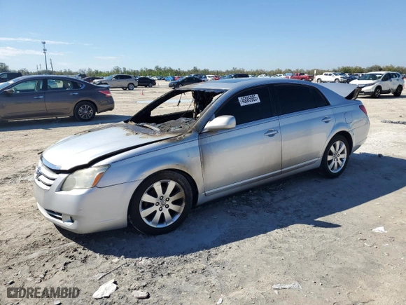 2005 Toyota Avalon XL with VIN 4T1BK36B55U042074, listed as a Copart auction lot 46885985 with NaN miles and Salvage Title. Bid and sale history available at carsss.com. Image 1.