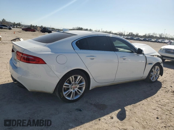 2019 Jaguar XE 25t Premium with VIN SAJAD4FX9KCP49404, listed as a Copart auction lot 48826365 with 141,322 mi miles and Salvage Title. Bid and sale history available at DreamBid. Image 3.