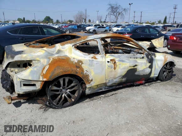 2016 Hyundai Genesis Coupe Ultimate with VIN KMHHU6KJ5GU132816, listed as a Copart auction lot 49456715 with Not provided miles and Non repairable. Bid and sale history available at DreamBid. Image 3.