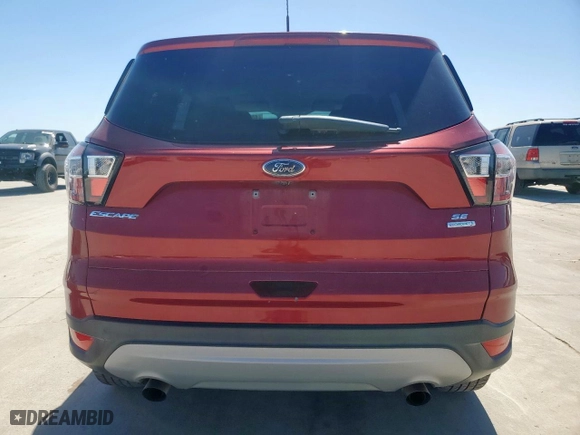 2017 Ford Escape SE with VIN 1FMCU0GDXHUC65180, listed as a Copart auction lot 48759895 with NaN miles and Clean Title. Bid and sale history available at carsss.com. Image 6.