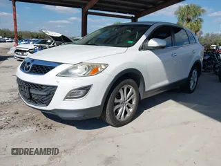 2012 Mazda CX-9 Grand Touring with VIN JM3TB3DA9C0355496, listed as a IAAI auction lot 41685874 with 169,622 mi miles. Bid and sale history available at carsss.com. Image 2.