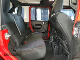 2021 Jeep Wrangler Unlimited Rubicon with VIN 1C4HJXFG4MW534666, listed as a Copart auction lot 47195485 with 7,092 mi miles and Salvage Title. Bid and sale history available at carsss.com. Image 11.