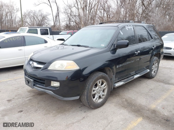 2005 Acura MDX Touring with VIN 2HNYD186X5H524999, listed as a IAAI auction lot 41506033 with 252,064 mi miles. Bid and sale history available at carsss.com. Image 2.