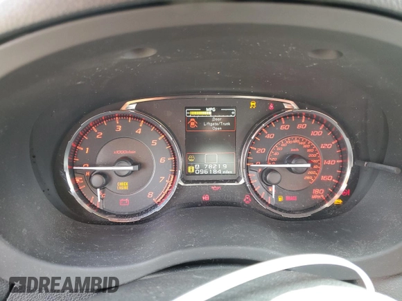2015 Subaru WRX Premium with VIN JF1VA1F61F9822112, listed as a Copart auction lot 52741635 with 96,184 mi miles and Clean title. Bid and sale history available at DreamBid. Image 9.