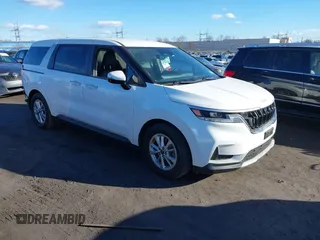 2022 Kia Carnival LXS with VIN KNDNB4H38N6170973, listed as a IAAI auction lot 41439812 with 19,364 mi miles. Bid and sale history available at carsss.com. Image 1.