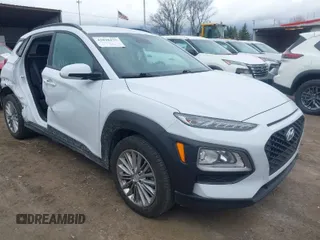 2020 Hyundai Kona SEL with VIN KM8K2CAA0LU569113, listed as a IAAI auction lot 42038175 with 58,347 mi miles. Bid and sale history available at carsss.com. Image 1.