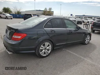 2012 Mercedes-Benz C 350 Sport with VIN WDDGF5HB2CR213828, listed as a Copart auction lot 76286344 with 32,985 mi miles and Salvage Title. Bid and sale history available at DreamBid. Image 3.