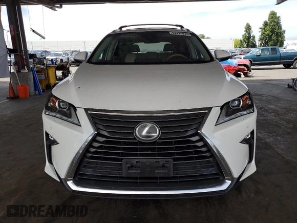 2017 Lexus RX 350 with VIN JTJBZMCA2H2024954, listed as a Copart auction lot 63226975 with 80,602 mi miles and Salvage title. Bid and sale history available at DreamBid. Image 5.