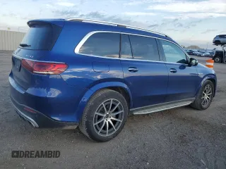 2021 Mercedes-Benz GLS 63 AMG with VIN 4JGFF8KE0MA387631, listed as a Copart auction lot 60719164 with 46,530 mi miles and Salvage Title. Bid and sale history available at DreamBid. Image 3.
