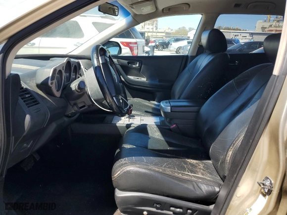 2007 Nissan Murano SL with VIN JN8AZ08T97W522355, listed as a Copart auction lot 48253575 with 127,030 mi miles and Salvage Title. Bid and sale history available at carsss.com. Image 7.
