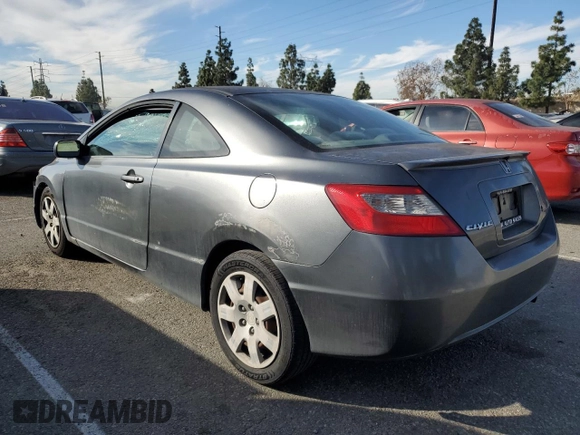 2010 Honda Civic Cpe LX with VIN 2HGFG1B63AH524643, listed as a Copart auction lot 54616325 with 0 mi miles and Salvage Title. Bid and sale history available at carsss.com. Image 2.
