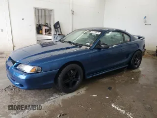1998 Ford Mustang with VIN 1FAFP4043WF247847, listed as a Copart auction lot 64119675 with 116,106 mi miles and Salvage title. Bid and sale history available at DreamBid. Image 1.