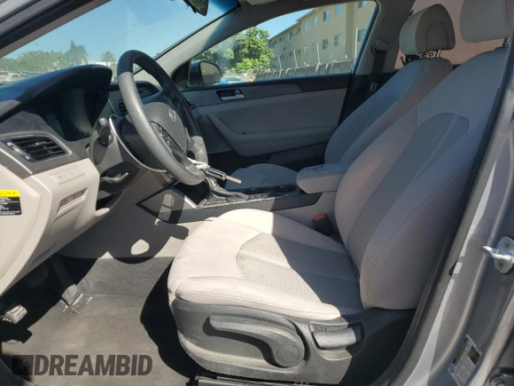 2017 Hyundai Sonata SE with VIN 5NPE24AFXHH536365, listed as a Copart auction lot 49785915 with 109,906 mi miles and Salvage Title. Bid and sale history available at carsss.com. Image 7.