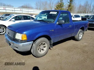 2003 Ford Ranger XL with VIN 1FTYR10DX3TA12645, listed as a Copart auction lot 52620155 with 270,078 mi miles and Clean Title. Bid and sale history available at carsss.com. Image 1.