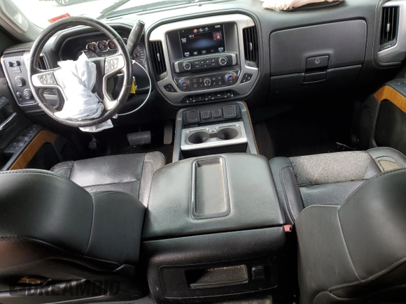 2015 GMC Sierra 2500HD SLT with VIN 1GT12ZEG1FF180216, listed as a Copart auction lot 77076384 with 67,751 mi miles and Salvage title. Bid and sale history available at DreamBid. Image 8.