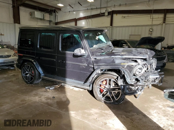 2019 Mercedes-Benz G 63 AMG with VIN WDCYC7HJ4KX315419, listed as a Copart auction lot 78458764 with Not Provided miles and Salvage Title. Bid and sale history available at DreamBid. Image 4.