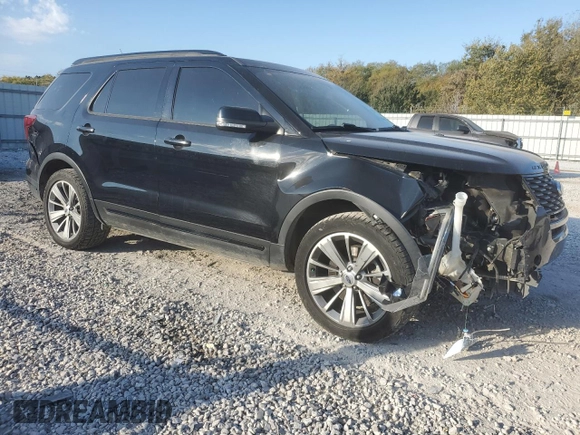 2018 Ford Explorer Sport with VIN 1FM5K8GT4JGB11220, listed as a Copart auction lot 50001345 with 134,314 mi miles and Salvage title. Bid and sale history available at DreamBid. Image 4.
