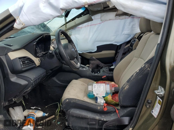 2021 Subaru Outback Premium с VIN 4S4BTAFC3M3178606, выставлен на аукционе Copart как лот 58985295 с пробегом 54 535 миль миль и Списание • Salvage title. История ставок и продаж доступна на DreamBid. Изображение 7.