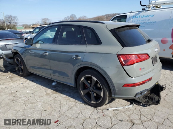 2019 Audi SQ5 Prestige with VIN WA1C4AFY0K2082611, listed as a Copart auction lot 36546133 with 23,037 mi miles. Bid and sale history available at carsss.com. Image 2.
